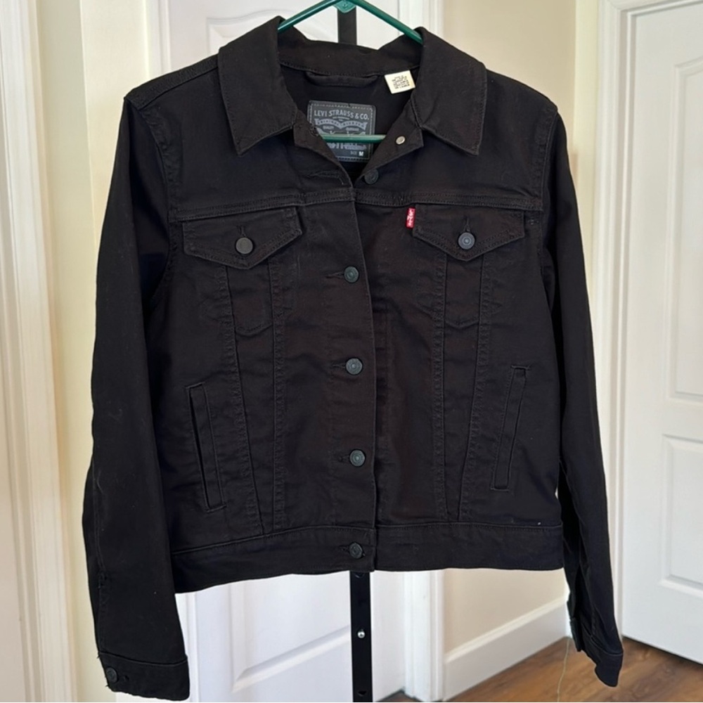 Levi Strauss & Co. Black Denim Jacket - Size M